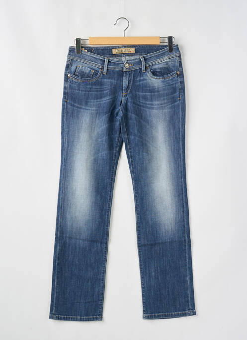 Jeans coupe droite bleu TIFFOSI pour femme