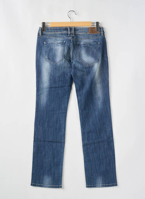 Jeans coupe droite bleu TIFFOSI pour femme