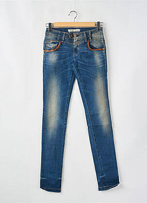 Jeans coupe slim stretch taille normale bleu TIFFOSI femme