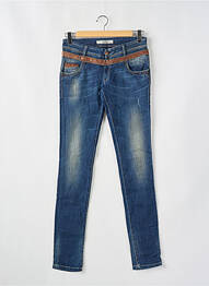 Jeans coupe slim stretch taille normale bleu TIFFOSI femme
