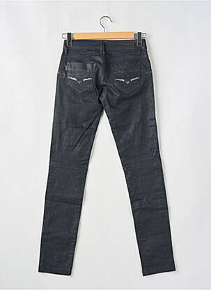 Pantalon slim tissage enduit taille normale bleu TIFFOSI femme