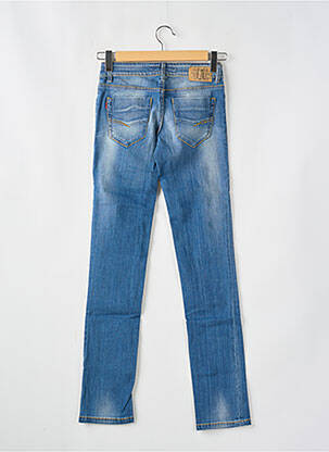 Jeans coupe droite stretch taille normale bleu TIFFOSI femme