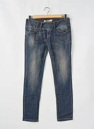 Jeans coupe slim stretch taille normale bleu TIFFOSI femme