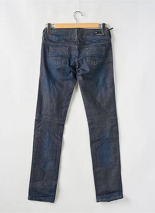 Jeans coupe droite stretch taille normale bleu TIFFOSI femme