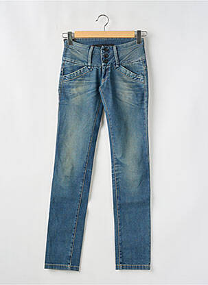 Jeans coupe slim stretch taille normale bleu TIFFOSI femme