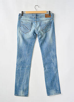 Jeans coupe droite stretch taille normale bleu TIFFOSI femme