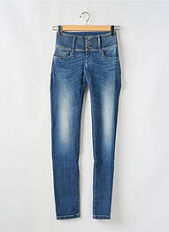 Jeans coupe slim stretch taille normale bleu TIFFOSI femme