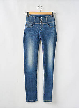 Jeans coupe slim stretch taille normale bleu TIFFOSI femme