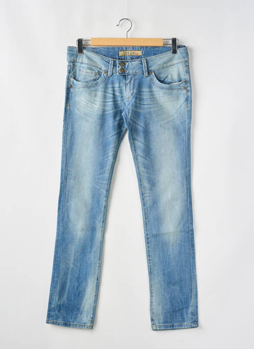 Jeans coupe droite bleu TIFFOSI pour femme