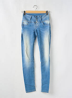 Jeans coupe slim stretch taille normale bleu TIFFOSI femme