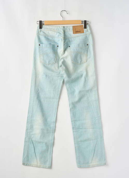 Jeans coupe droite bleu TIFFOSI pour femme