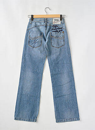 Jeans coupe large poches taille normale bleu TIFFOSI homme