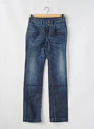 Jeans coupe droite stretch taille normale bleu TIFFOSI femme