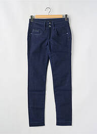 Jeans coupe slim tissage brut taille normale bleu TIFFOSI femme