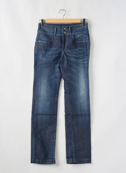 Jeans coupe droite bleu TIFFOSI pour femme