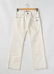 Jeans coupe droite beige TIFFOSI pour homme seconde vue