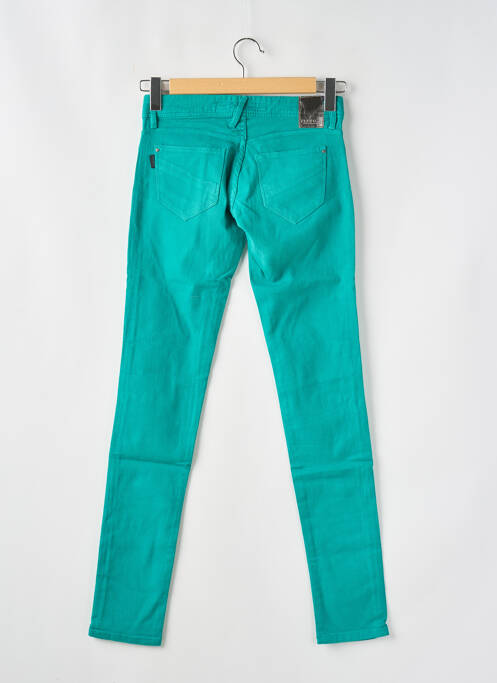 Jeans coupe slim stretch taille normale vert TIFFOSI femme