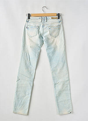 Jeans coupe droite stretch taille normale bleu TIFFOSI femme