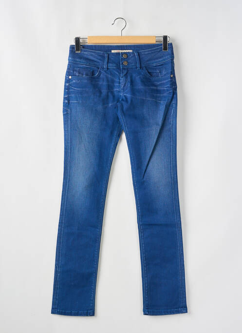Jeans coupe droite bleu TIFFOSI pour femme