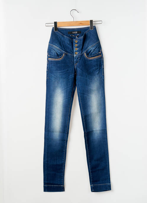 Jeans coupe slim bleu TIFFOSI pour femme