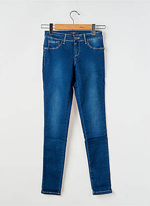 Jeans coupe slim tissage brut taille normale bleu TIFFOSI femme