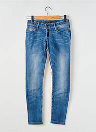 Jeans coupe slim stretch taille normale bleu TIFFOSI femme