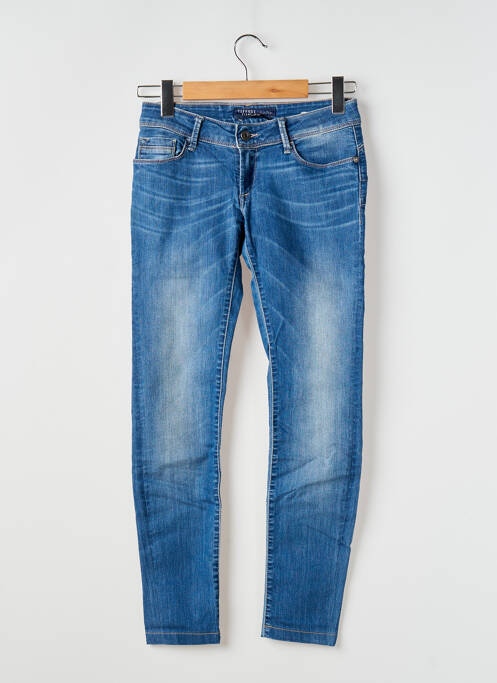 Jeans coupe slim stretch taille normale bleu TIFFOSI femme