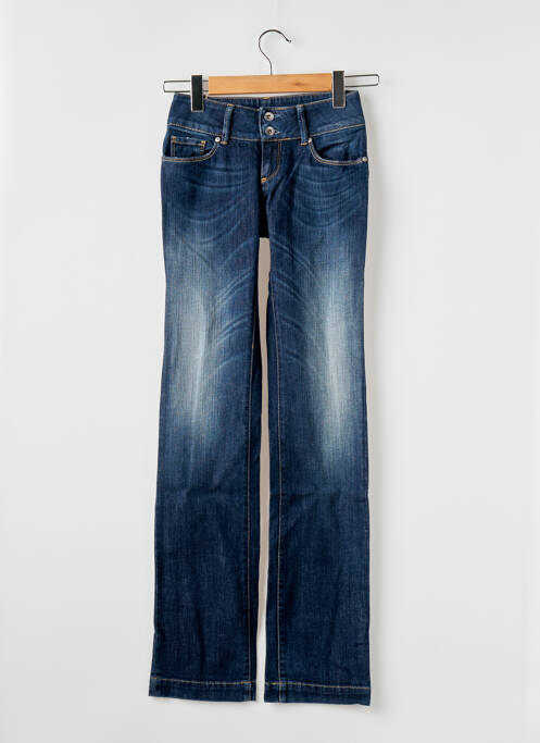 Jeans coupe droite bleu TIFFOSI pour femme