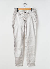 Pantalon slim stretch taille normale beige TIFFOSI femme