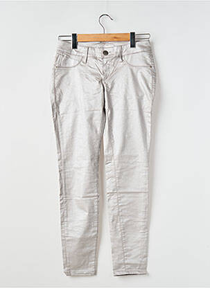 Pantalon slim stretch taille normale beige TIFFOSI femme