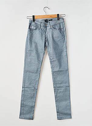 Pantalon slim stretch taille normale gris TIFFOSI femme