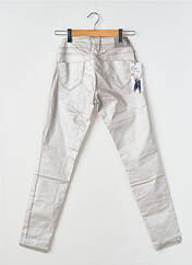 Pantalon slim beige TIFFOSI pour femme seconde vue