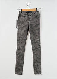 Jeans coupe slim stretch taille normale gris TIFFOSI femme