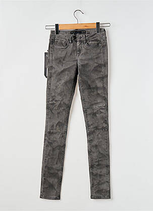 Jeans coupe slim stretch taille normale gris TIFFOSI femme