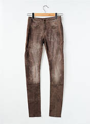 Jeans coupe slim marron TIFFOSI pour femme seconde vue