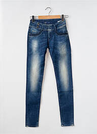 Jeans coupe slim stretch taille normale bleu TIFFOSI femme