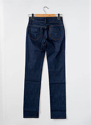 Jeans coupe droite stretch taille normale bleu TIFFOSI femme