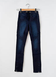 Jeans coupe slim tissage brut taille normale bleu TIFFOSI femme