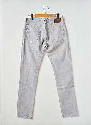 Jeans coupe slim tissage brut taille normale gris TIFFOSI homme
