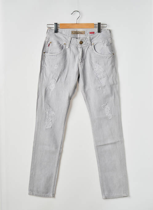 Jeans coupe slim gris TIFFOSI pour homme