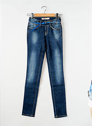 Jeans coupe slim stretch taille normale bleu TIFFOSI femme