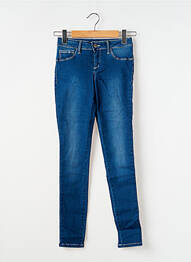 Jeans coupe slim tissage brut taille normale bleu TIFFOSI femme