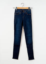 Jeans coupe slim stretch taille normale bleu fonce TIFFOSI femme
