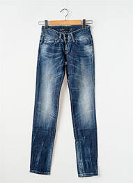 Jeans coupe slim taille normale taille normale bleu TIFFOSI femme