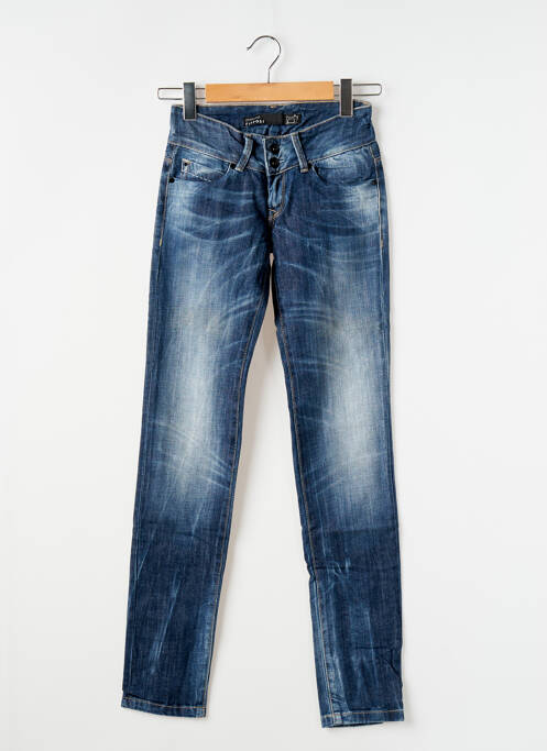 Jeans coupe slim bleu TIFFOSI pour femme