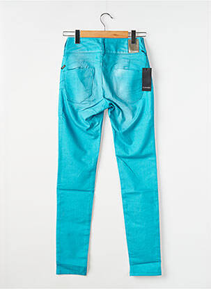 Pantalon slim stretch taille normale bleu TIFFOSI femme
