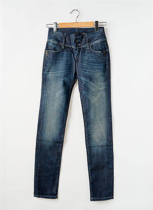 Jeans coupe slim stretch taille normale bleu TIFFOSI femme