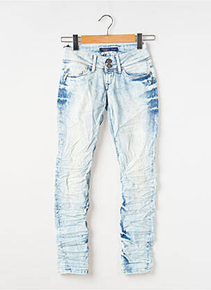 Jeans coupe slim stretch taille normale bleu TIFFOSI femme