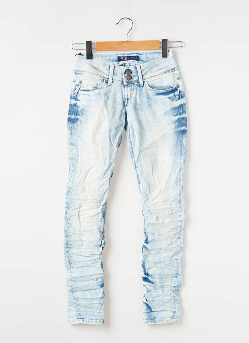 Jeans coupe slim bleu TIFFOSI pour femme