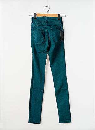 Jeans coupe slim stretch taille normale vert TIFFOSI femme
